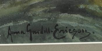 Anna Gardell-Ericson, Seglats utanför Marstrand.