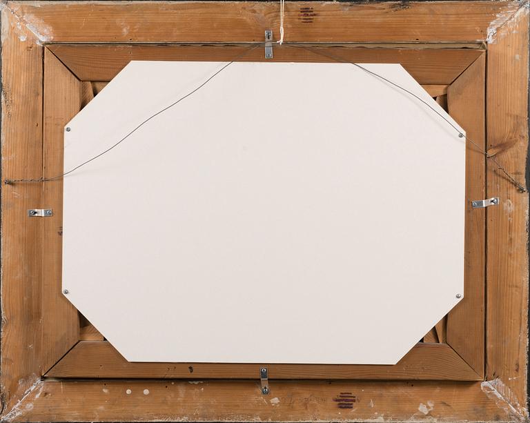 REGNIER NOOMS ZEEMAN, hans art. Bär signatur. Olja på duk 49,5 x 66 cm.