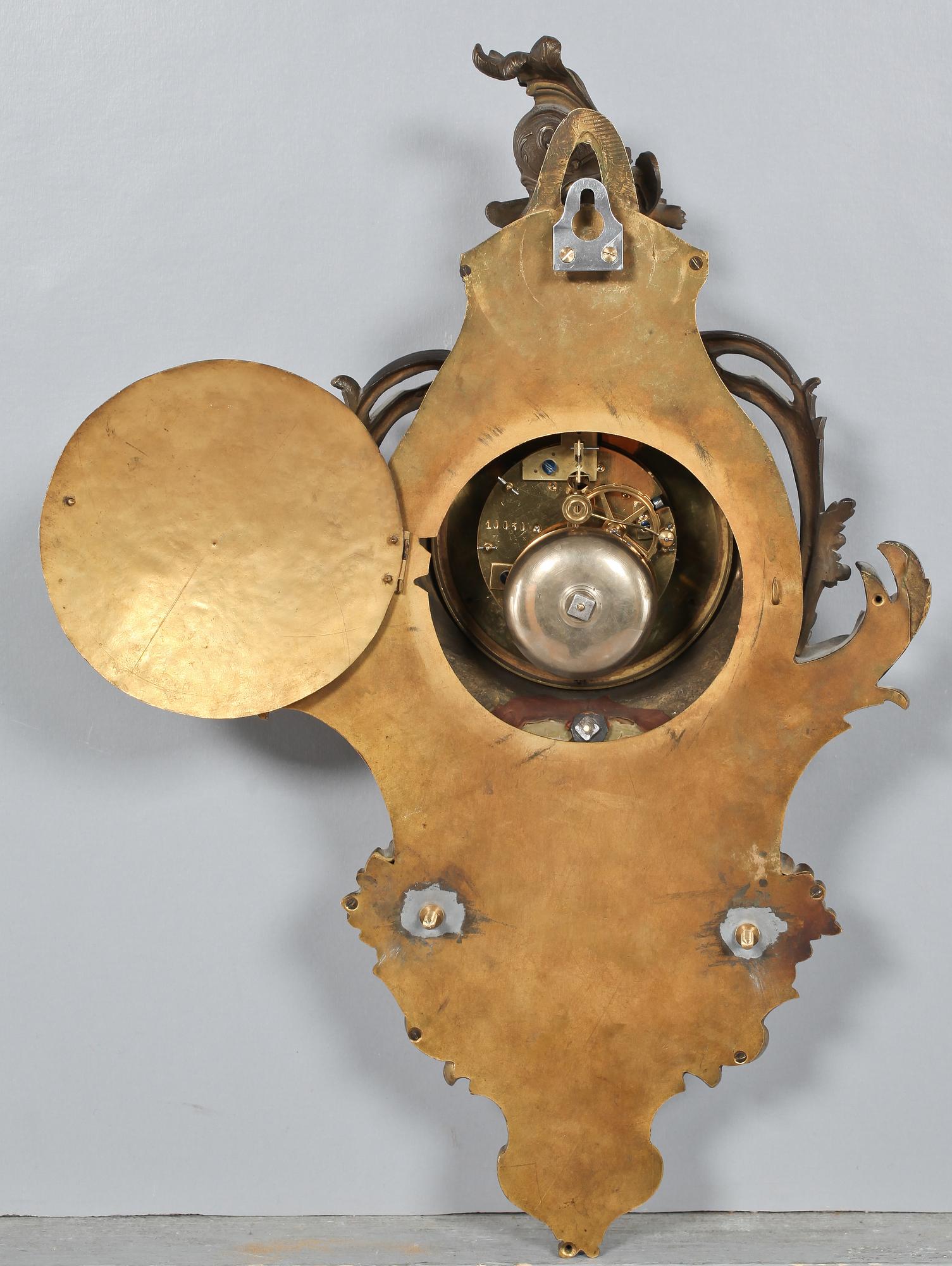 VÄGGPENDYL, Louis XV-stil, Frankrike, runt sekelskiftet 1900.