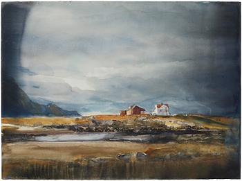 217. Lars Lerin, Motif from Lofoten.