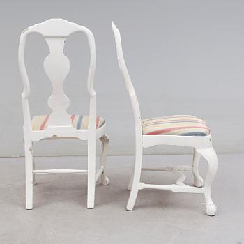 STOLAR, 4 st (2+2), senbarock, 1700-tal.
