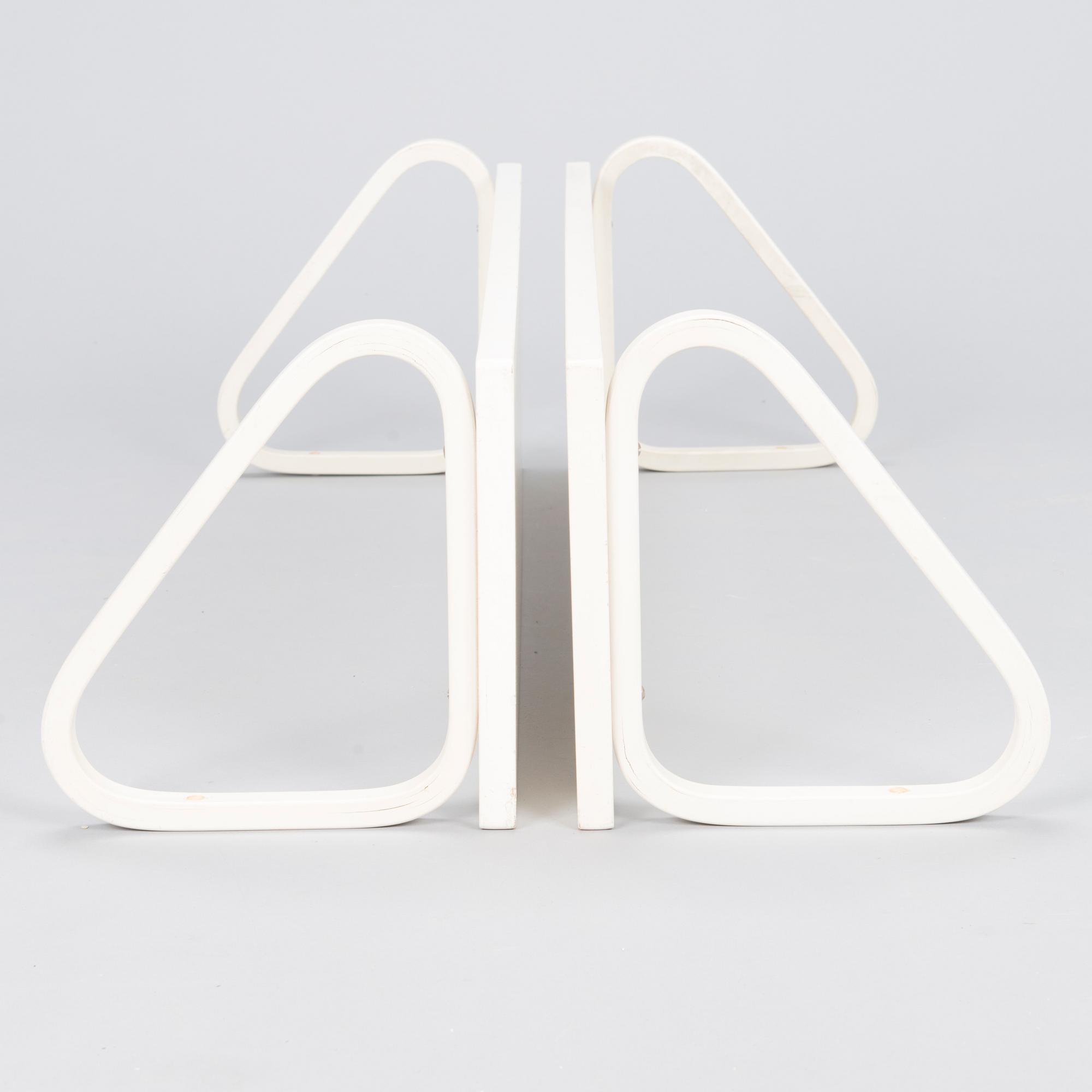 ALVAR AALTO, Two late 20th century shelves for Artek.