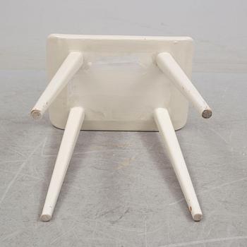 A second half of the 20th century 'Visingsö' stool by Carl Malmsten.