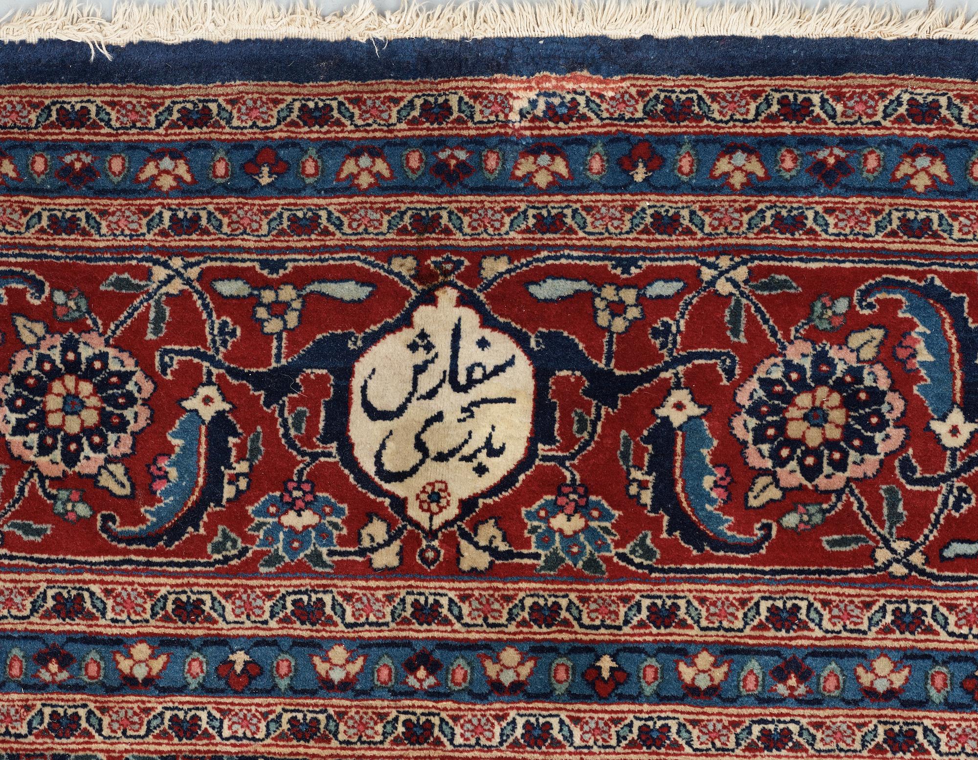 SEMI-ANTIQUE TABRIZ.
