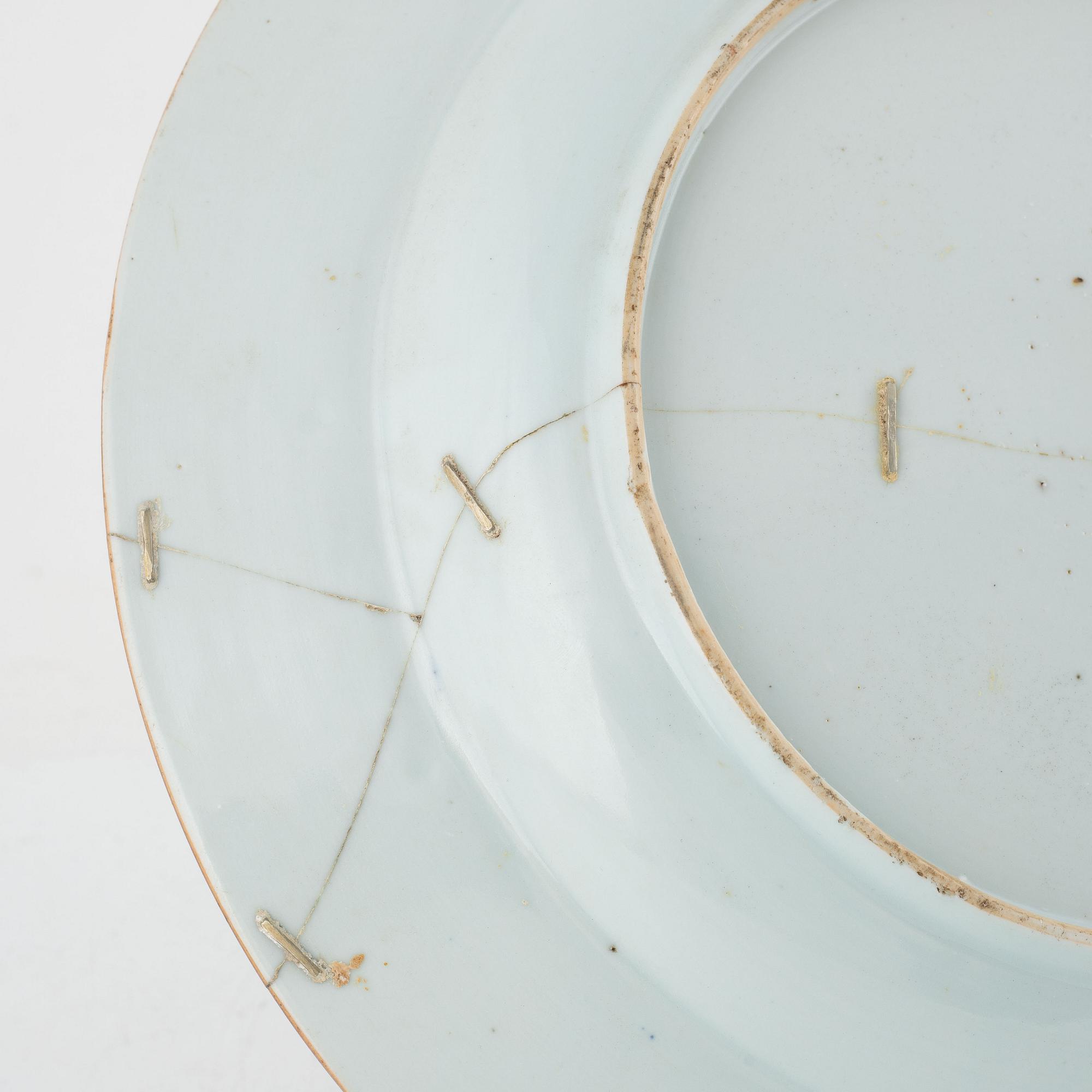 A Famille Rose porcelain dish, China, Yongzheng (1723-35).