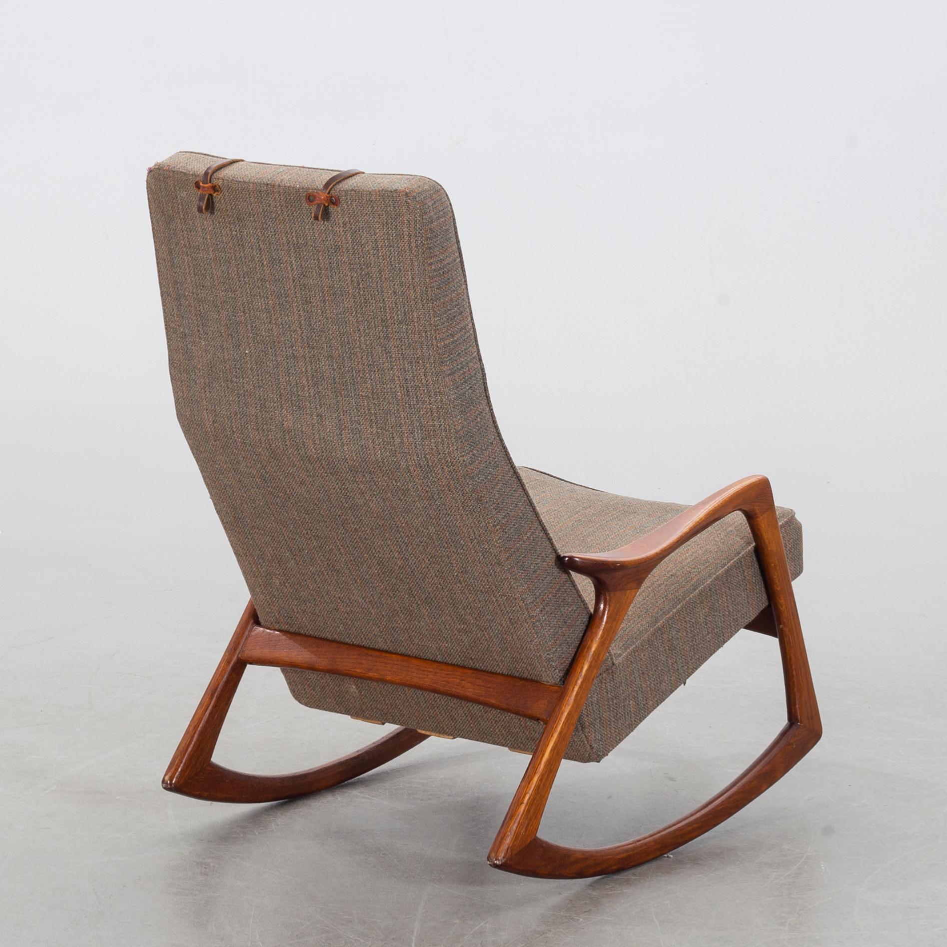 BRÖDERNA ANDERSSON, rocking chair, "Vide", second half of the 20th century.