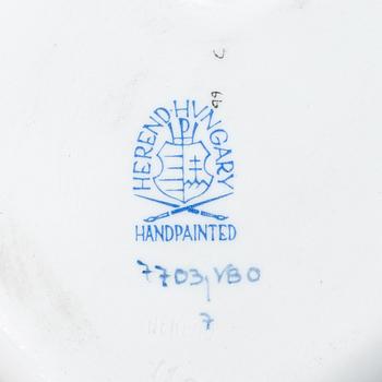 Mat-, kaffe- och teservis, 111 delar, "Queen Victoria", Herend, Ungern.