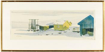 Roland Svensson · ROLAND SVENSSON, färglitografi, signerad och numrerad 19/50.