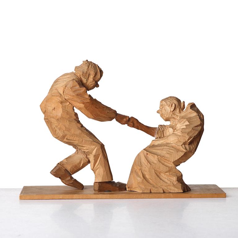 Axel Petersson Döderhultarn, "Äktenskapet" (=Marriage).