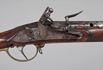 FLINTLÅSGEVÄR, m/1791.