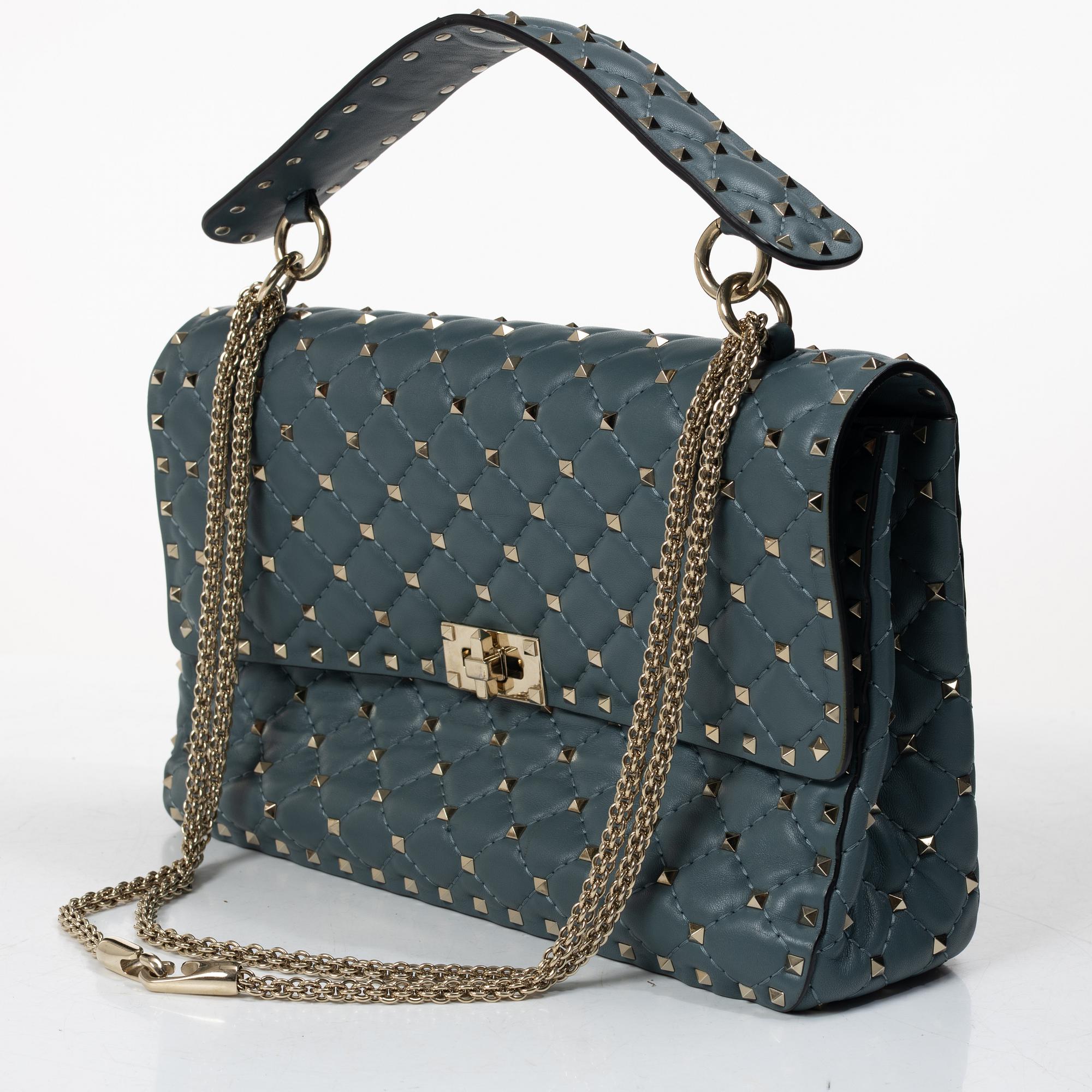 Valentino, bag, “Rockstud Spike large”.