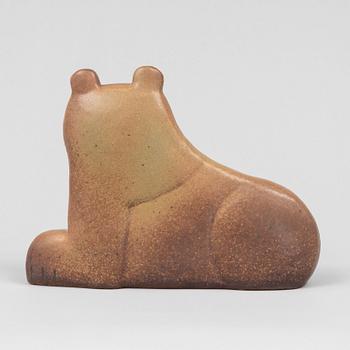 Lisa Larson, a stoneware figurine from the 'Noaks ark' series, Gustavsbergs studio.