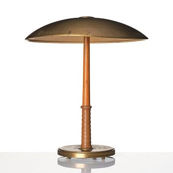 Harald Notini, bordslampa, modell "15525", Arvid Böhlmarks Lampfabrik, Stockholm 1950-tal.