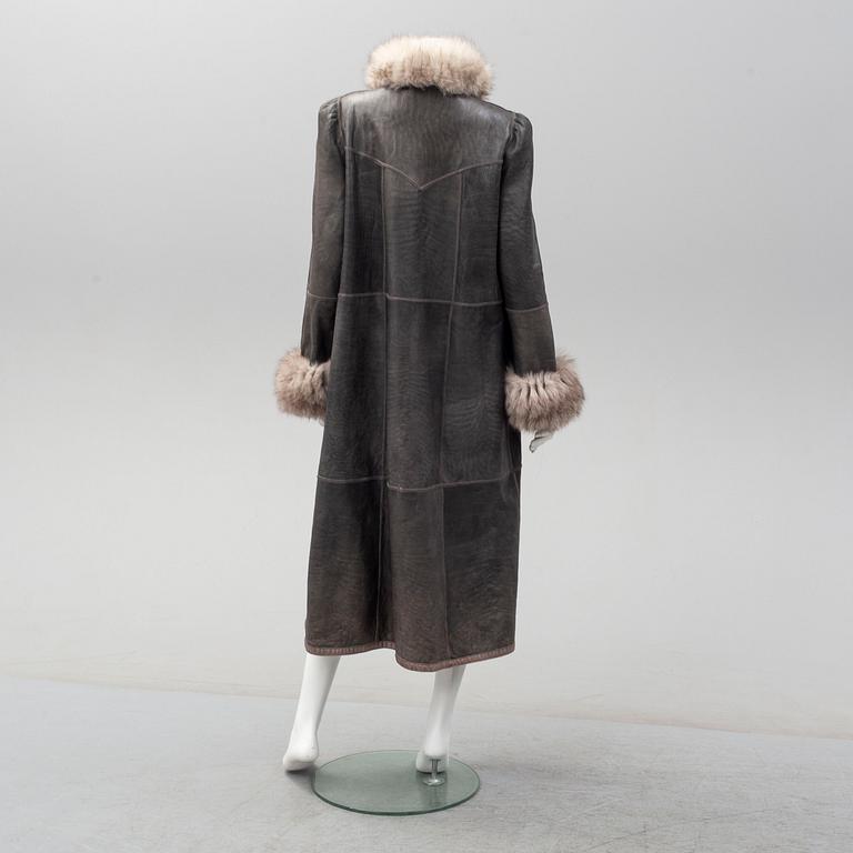 A reversible fur coat by Birger Christensen.