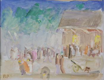 Ragnar Person, "Järnvägsstationen".