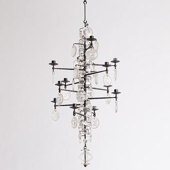 Erik Höglund, a chandelier, Boda Smide.