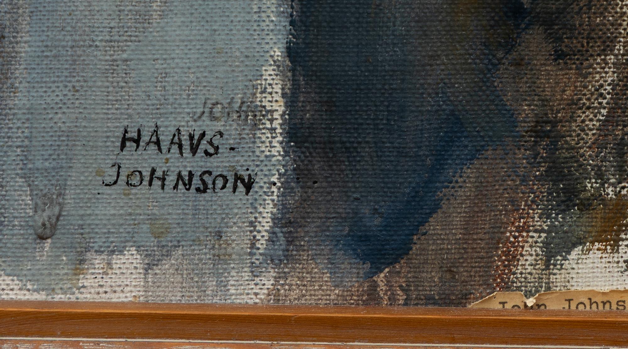 John Haavs Johnson, "Lofoten - utsikt från konstnärshuset".