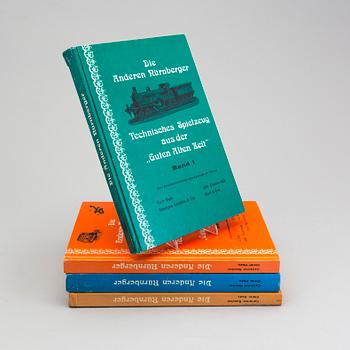 Four books "Die Anderen Nürnberger", 1-4, Frankfurt, 1973-75.