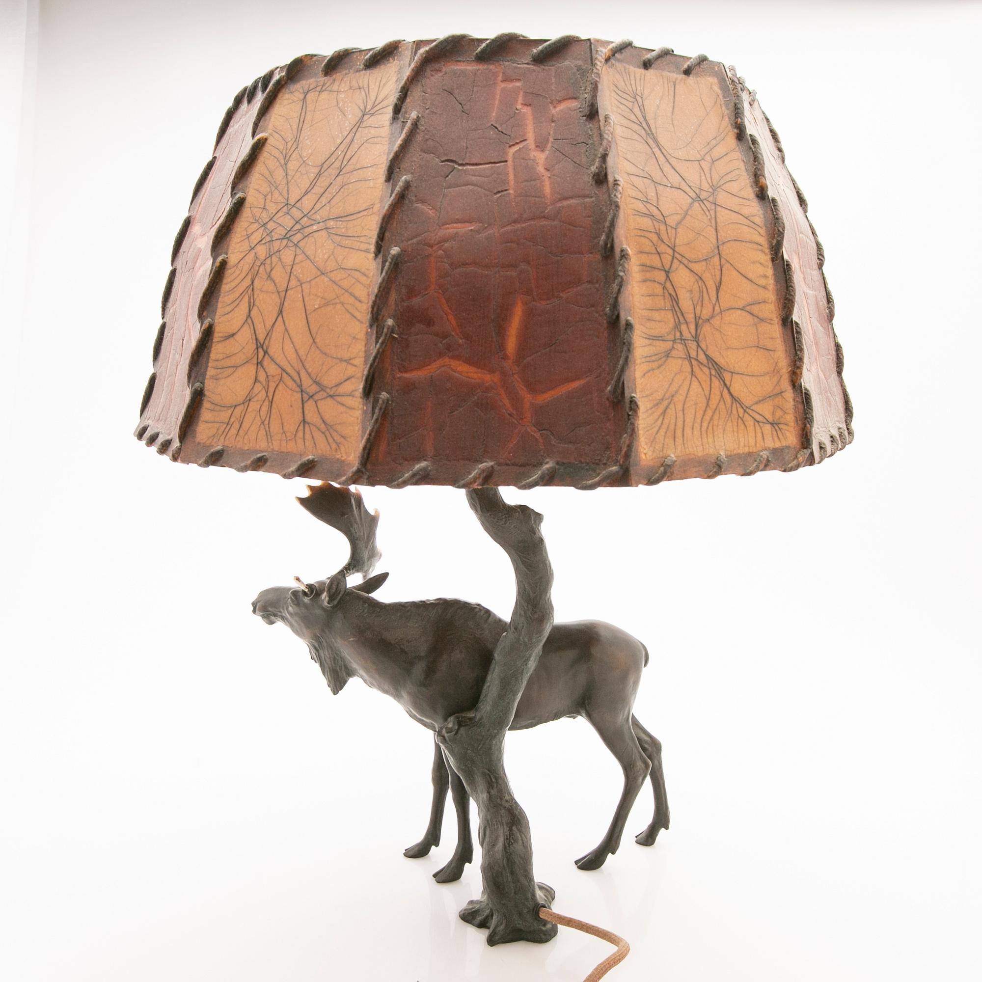 Table lamp, first half of the 20th century.