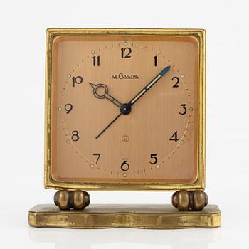 LeCoultre, bedside clock, 88 x 39 x 92 mm.