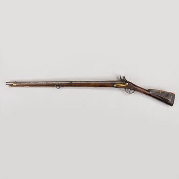 A swedish flintlock rifle early 1800s.