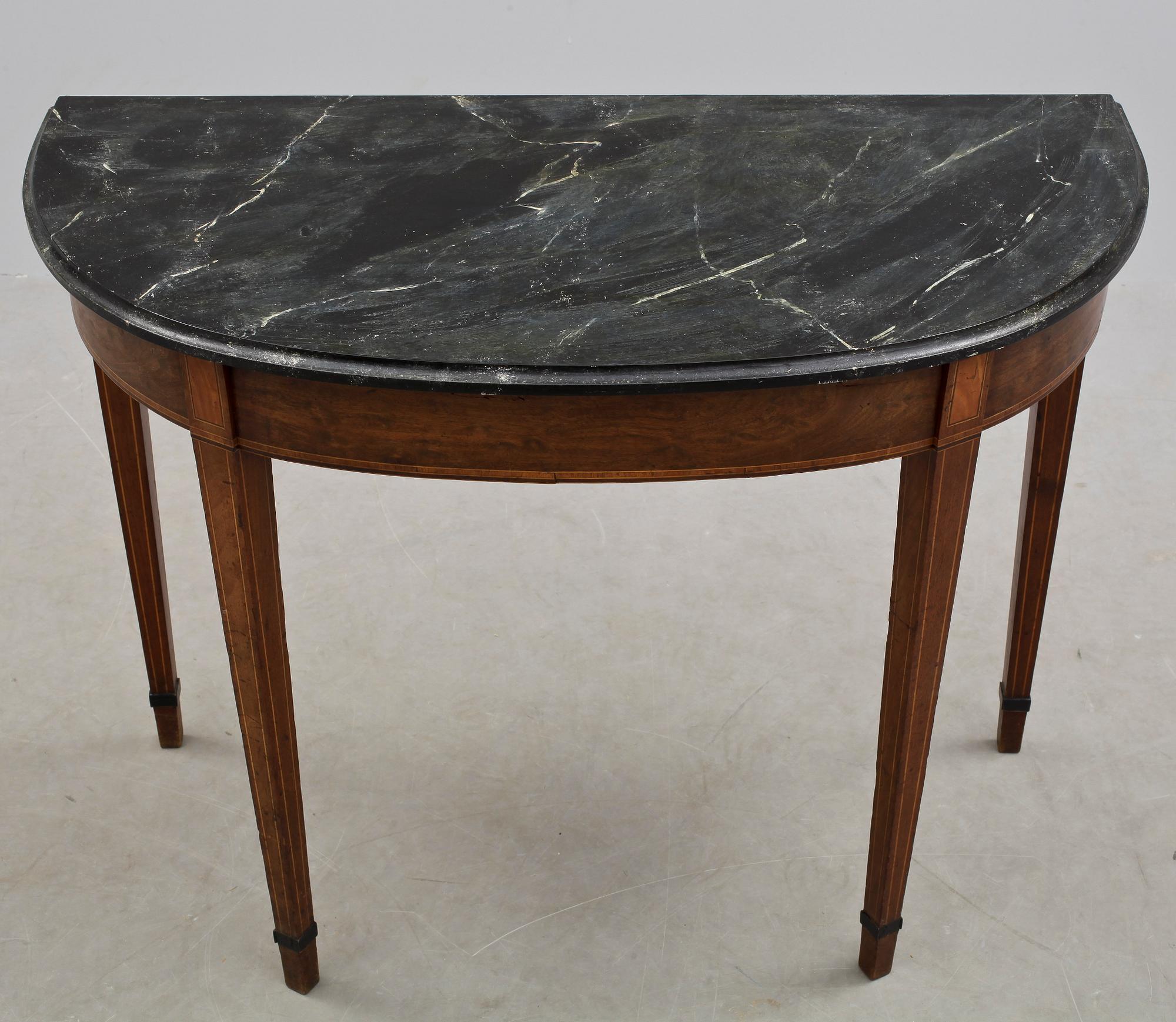 KONSOLBORD, sengustavianskt, 1800-tal.