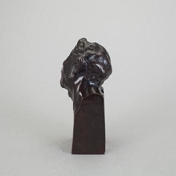 HANS SCHWEGERLE, Skulptur, brons, signerad.