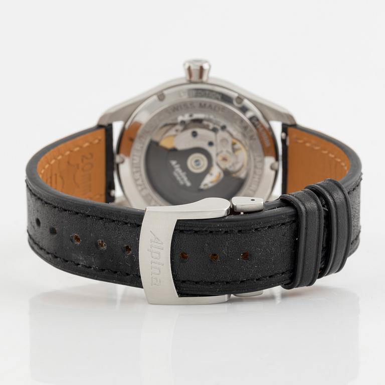Alpina, Startimer, Pilot, "Limited Edition", wristwatch, 40 mm.