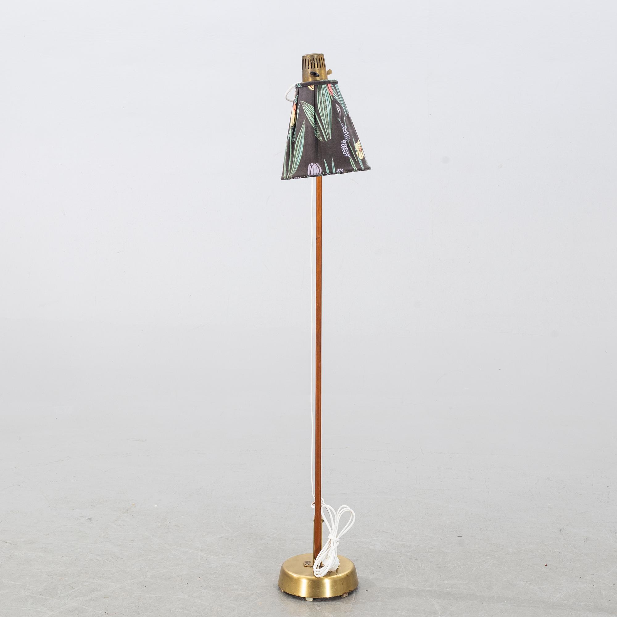 HANS BERGSTRÖM, floor lamp, Ateljé Lyktan, second half of the 20th century.