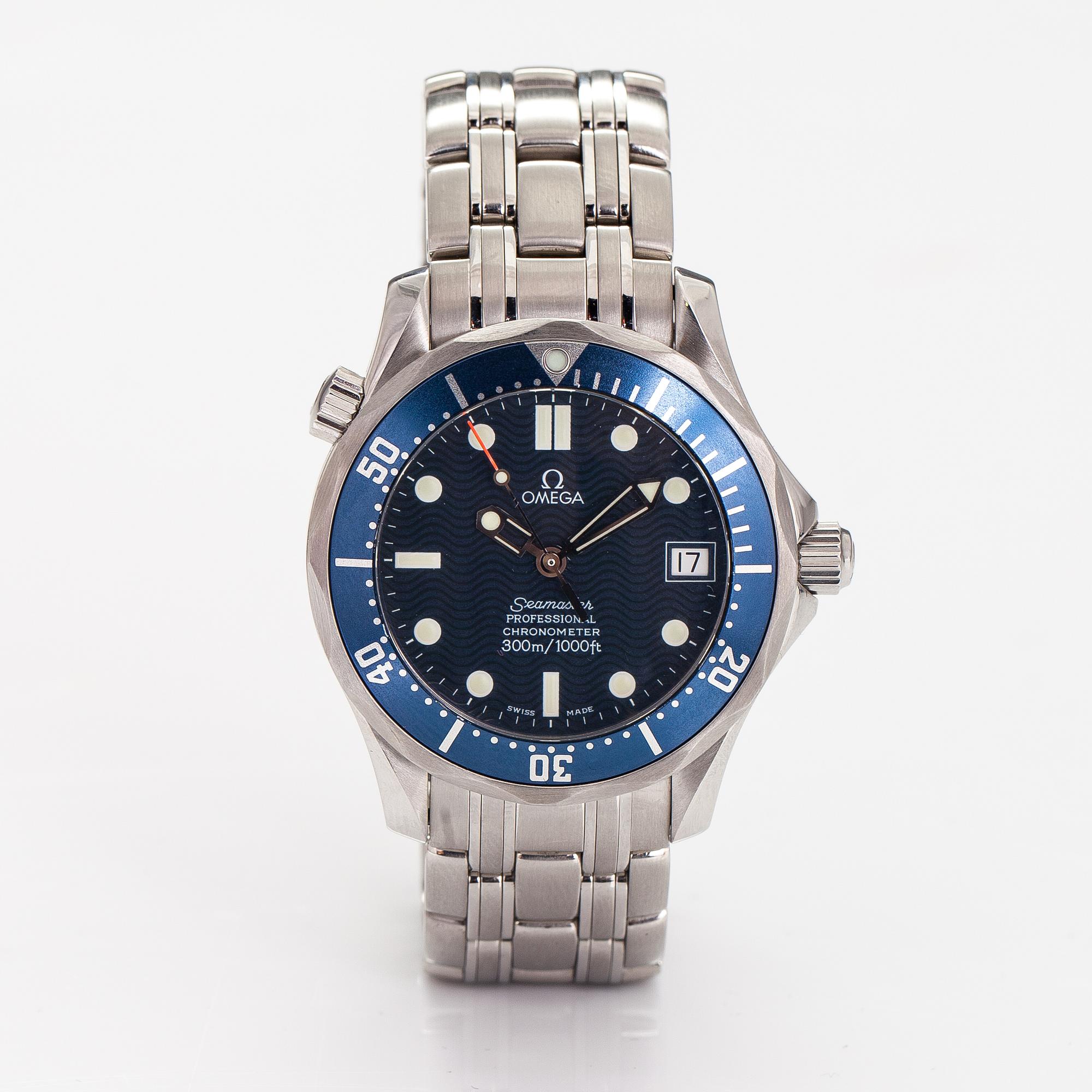 OMEGA Seamaster Professional 300 m wristwatch 36 mm. Bukowskis