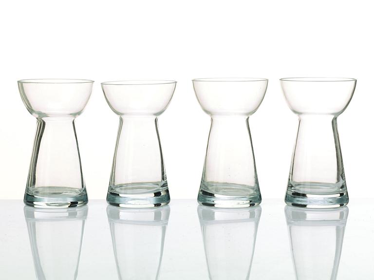 Gunnar Cyrén, Gerda Strömberg, Firma Svenskt Tenn and others, a group of decorative vases, ashtrays etc, 20th c.