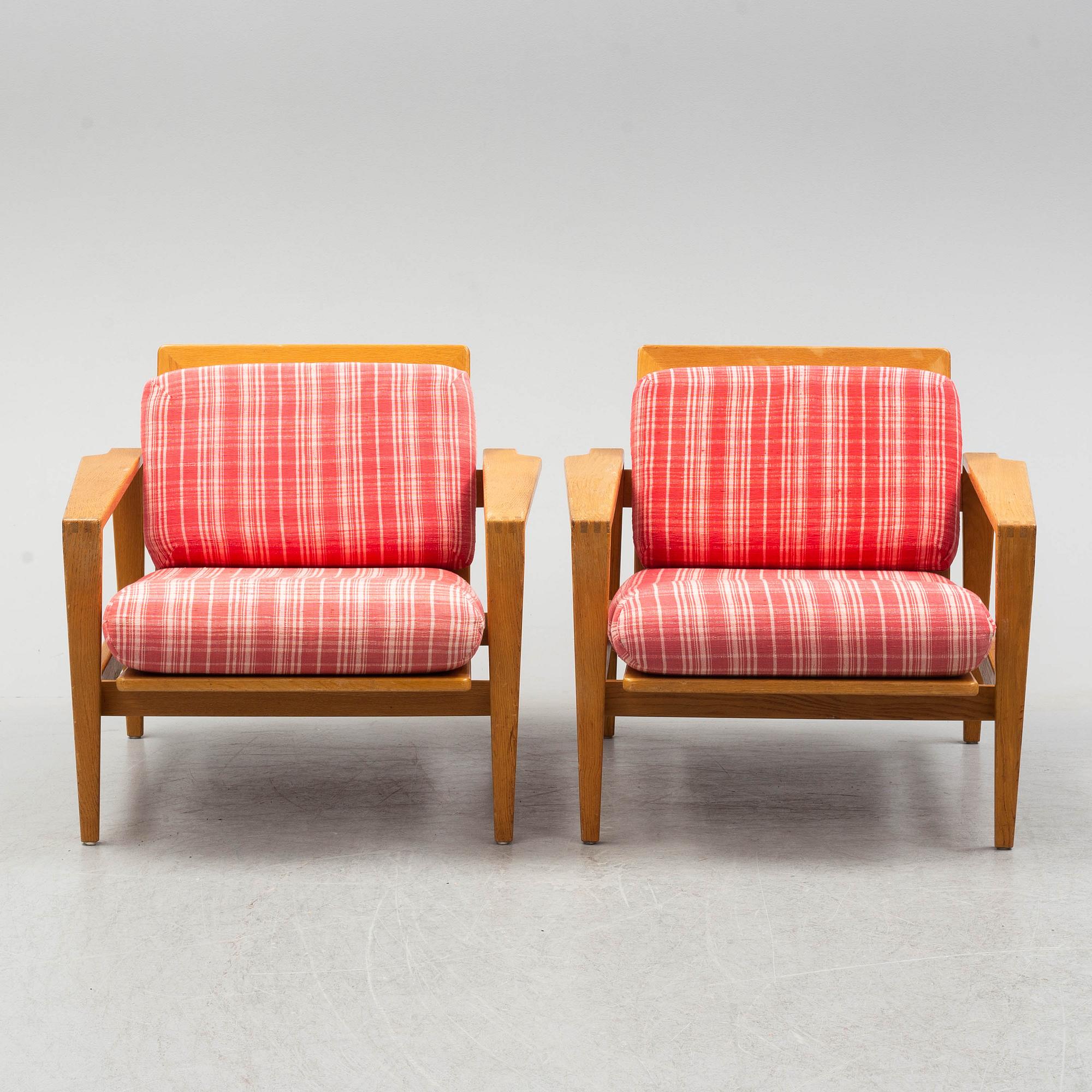 ERIK WØRTS, fåtöljer, ett par "Kastrup", Möbel-Ikea, formgiven 1961.
