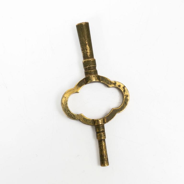 A gilt bronze carriage clock of French manufacture, the dial mark Linderoth, Stockholm, late 19th century/circa 1900.