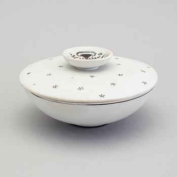 STIG LINDBERG, a lot of seven pieces of "Grazia" items, Gustavsberg 1950/60s.