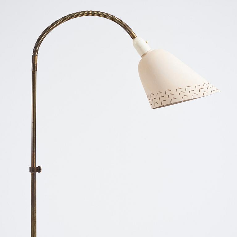 Arne Jacobsen, a "Bellevue AJ7",floor lamp, Denmark 1930-40s.