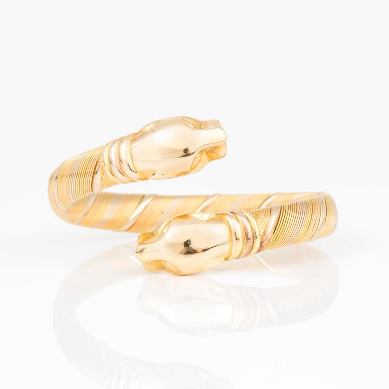 ARMRING med panterhuvuden, Cartier.