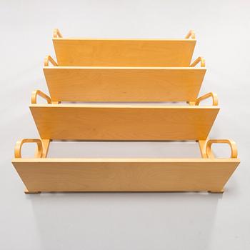 Alvar Aalto, vägghylla, 112B-4 Artek 1900-talets slut.