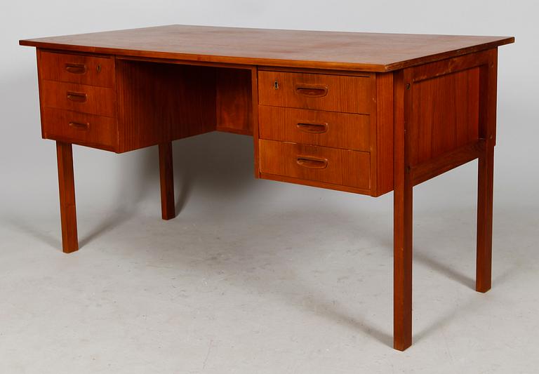 SKRIVBORD, Danmark, 1950-tal, dubbelsidigt.