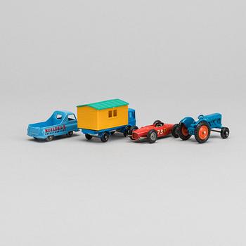 LESNEY MATCHBOX SERIES FOUR CARS.