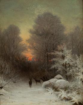 HENDRIK ALBERTUS KLEIJN, Olja på duk, signerad och daterad -86.