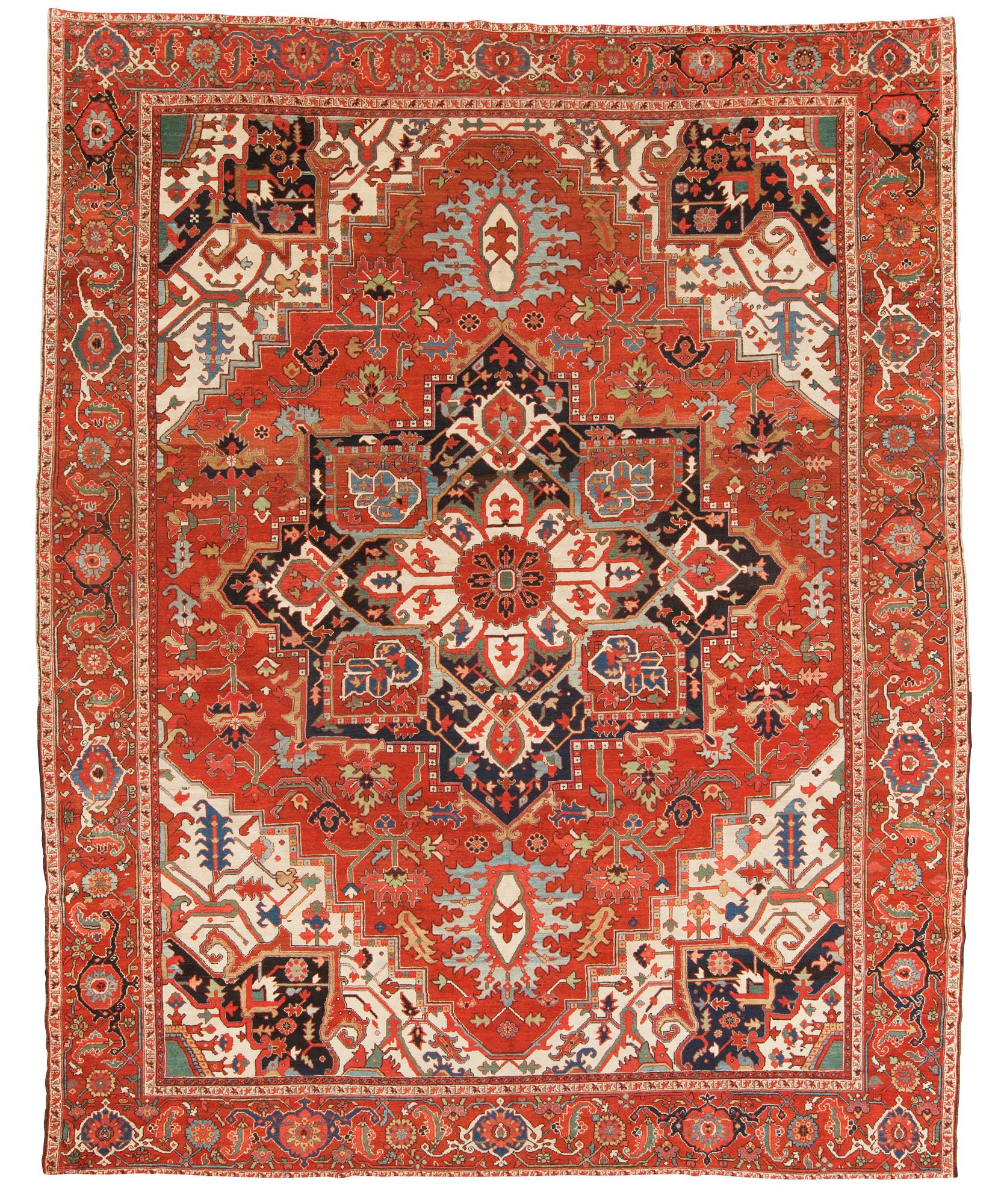 SEMI-ANTIQUE HERIZ.  466 x 375 cm.