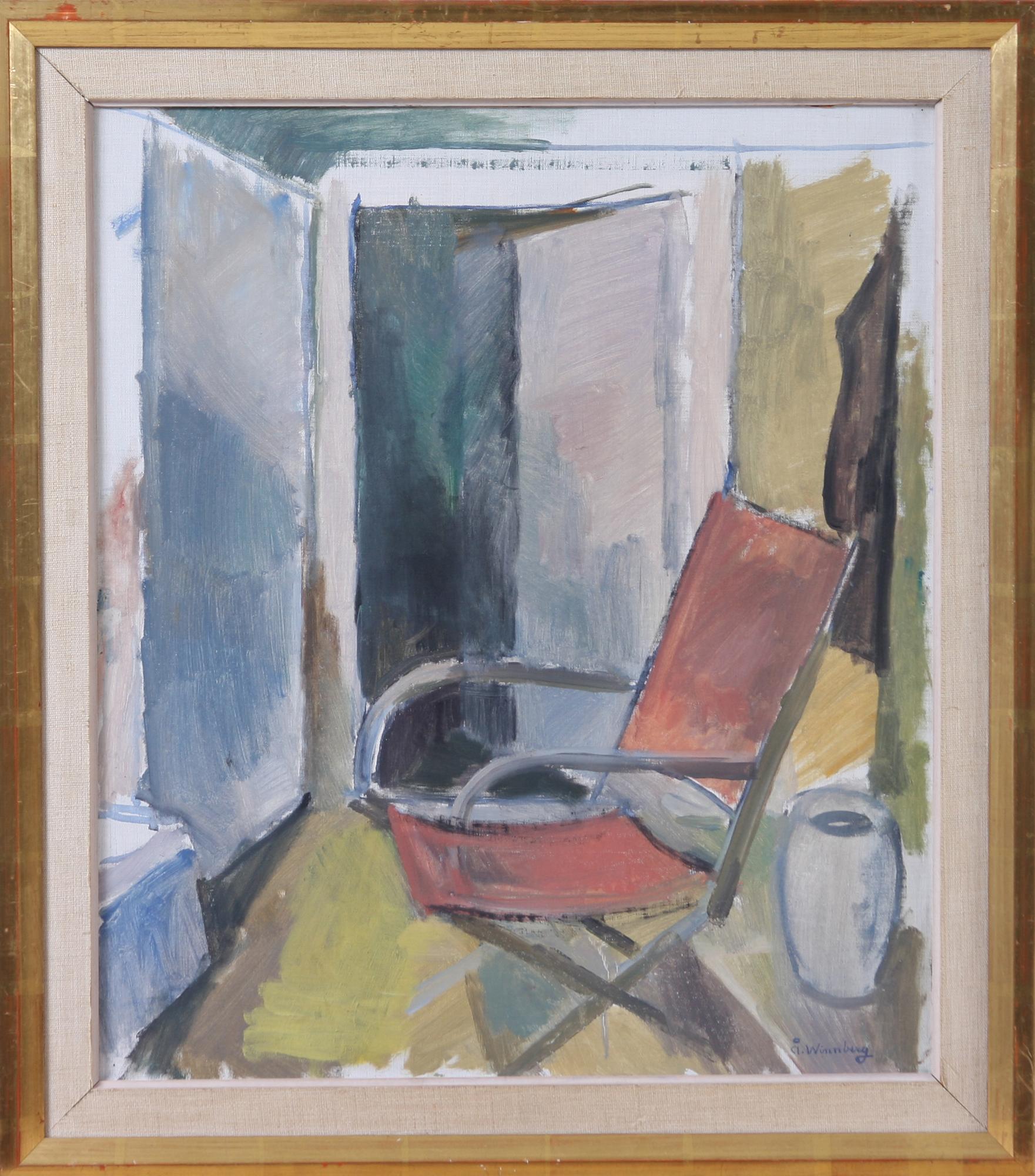 ÅKE WINNBERG, olja på duk, sign.