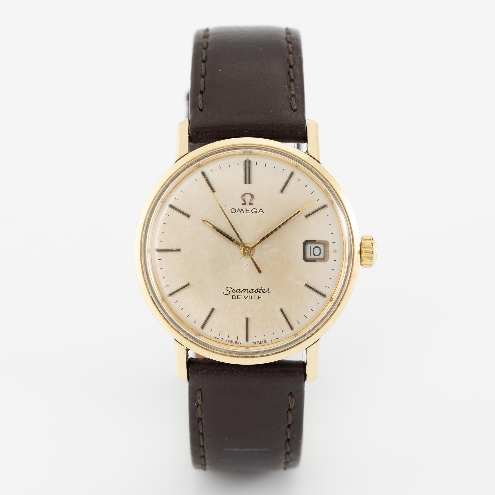 Omega, Seamaster, De Ville, wristwatch, 34 mm.