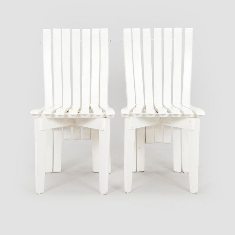 Alvar & Aino Aalto, Tuoleja 2 kpl, "Aurinko"-sarja, 1960/70-luku.