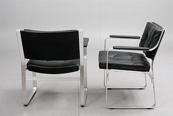 KARMSTOLAR, ett par, "Mondo", Karl-Erik Ekselius för JOC, Vetlanda.