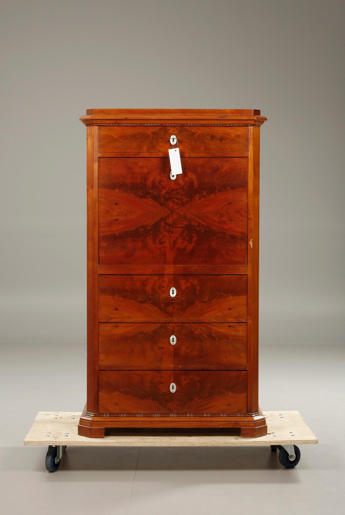 CHIFFONJÉ, senempire, 1800-talets andra hälft.