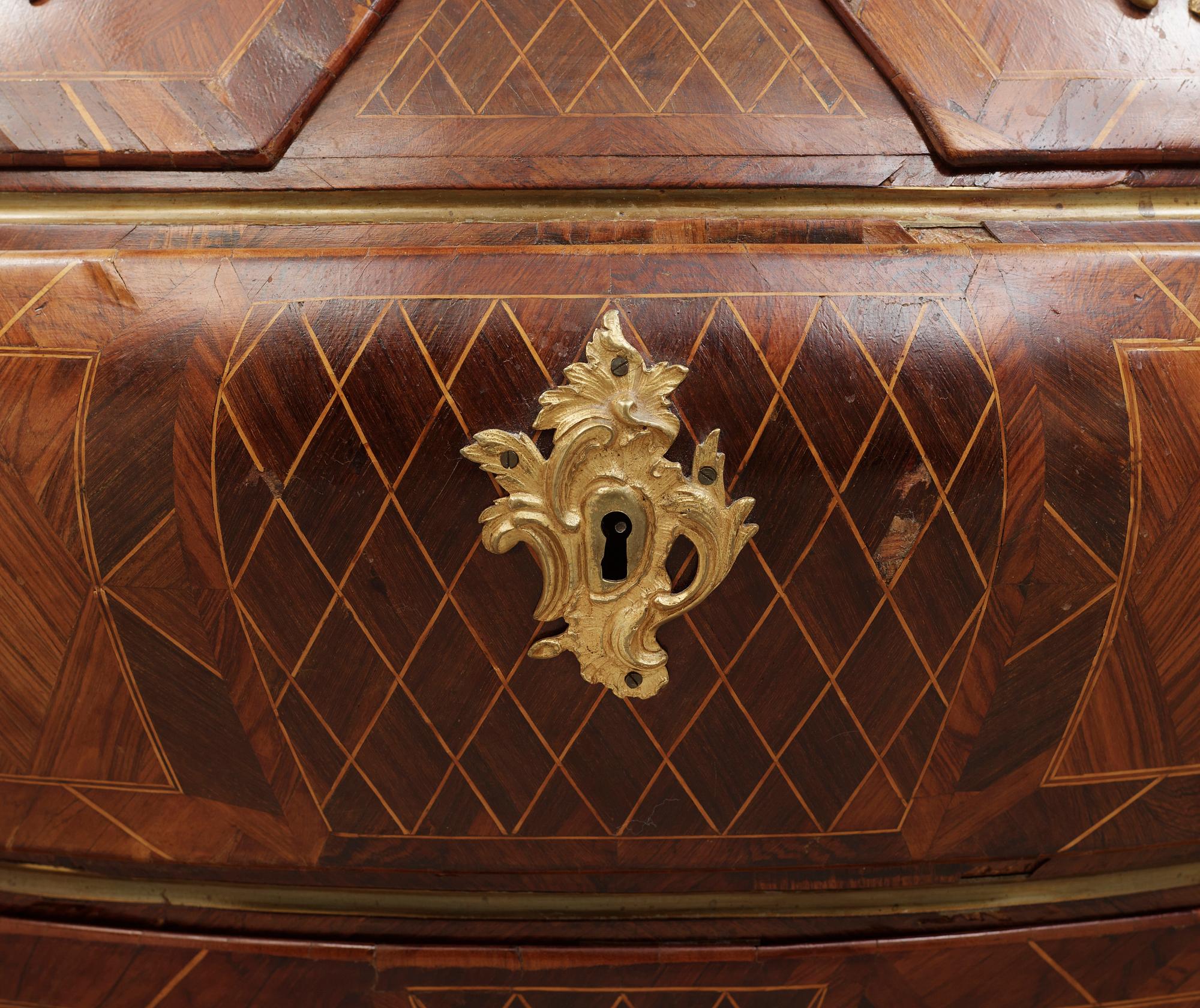 BYRÅ, rokoko, Stockholmsarbete, 1700-tal.