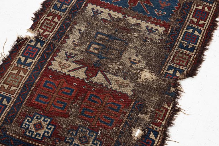 A, antique Shavak fragment, Tunceli region, eastern Anatolia, approx. 270 x 95 cm.