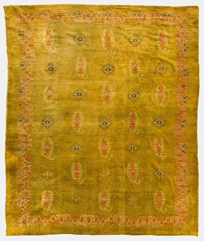Greta Skogster-Lehtinen, a 1920s rya rug' for Aaltosen Mattokutomo Kiikka Finland. Circa 390 x 320 cm.