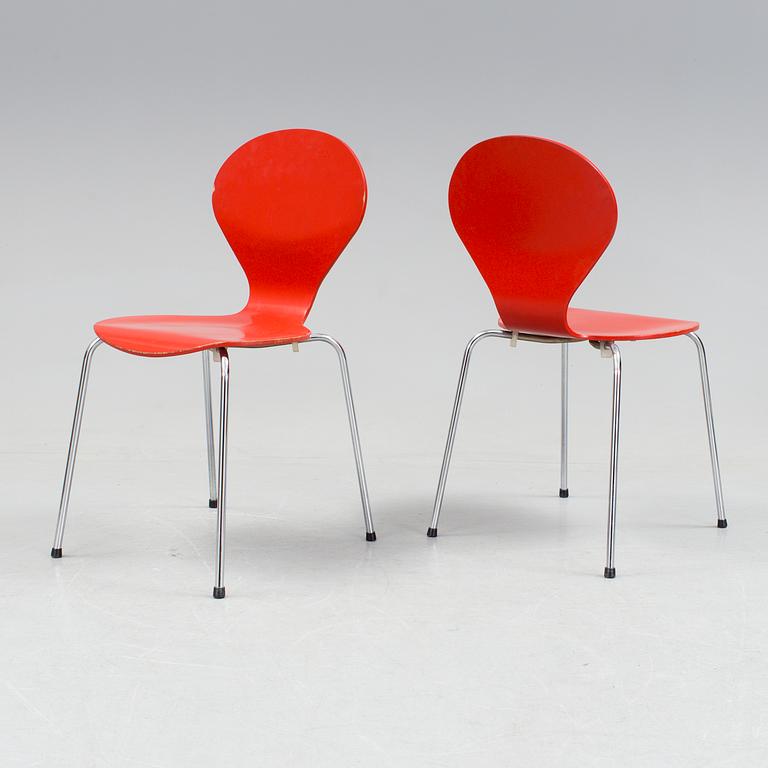 A set of six chairs "Rondo" by Erik Ole Jorgensen, Danerka, 21st century.